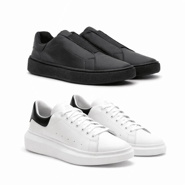 Kit 2 Tênis Casual Borgatta