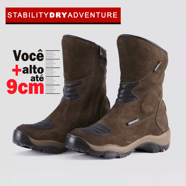 Bota Mondeo Stability Dry Adventure Castor- 100% IMPERMEÁVEL
