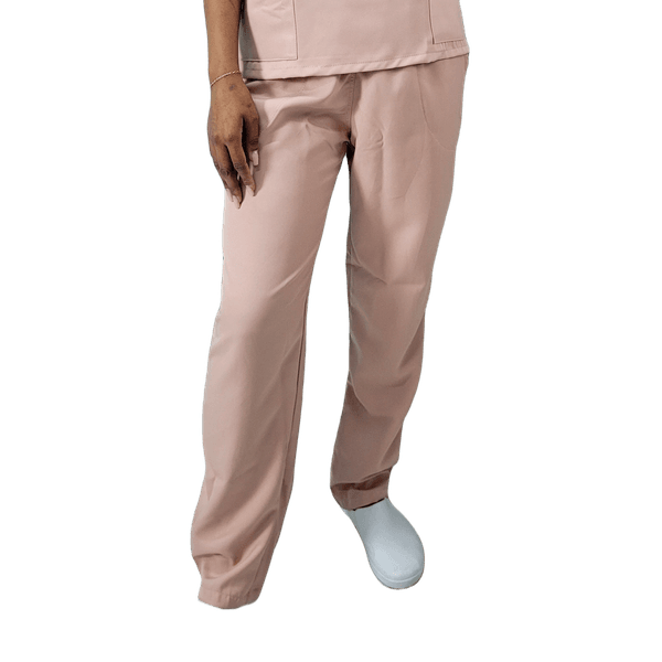 Calça Scrub Rosê Gabardine Pijama Cirúrgico