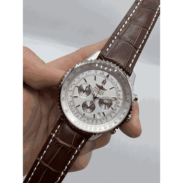 Relogio Breitling Navitimer Couro Cod.brconav-007