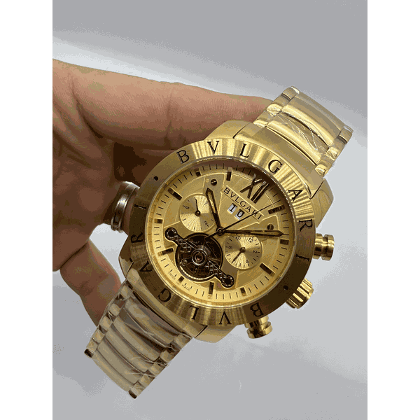 Relogio Bvlgari Automatico Aco Cod.bvauac-001