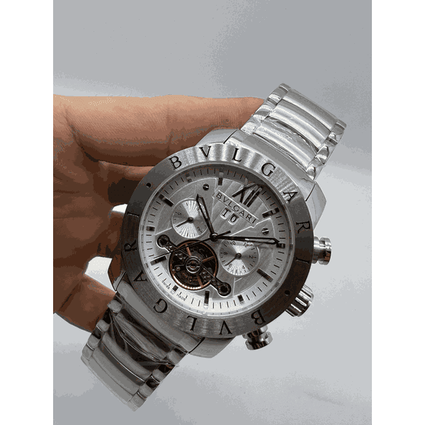 Relogio Bvlgari Automatico Aco Cod.bvauac-008
