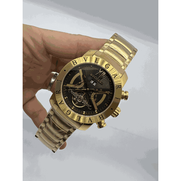 Relogio Bvlgari Automatico Aco Cod.bvauac-009
