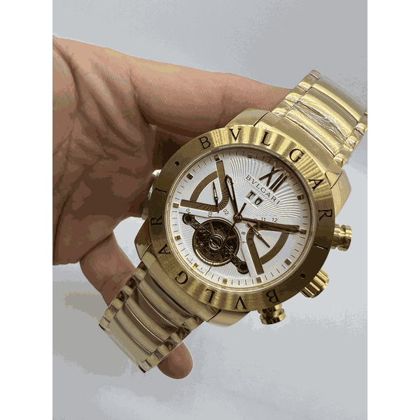 Relogio Bvlgari Automatico Aco Cod.bvauac 0010 Junior Relogios de Luxo