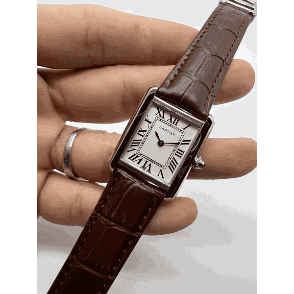 Relogio Cartier Couro Cod Crcou42-003