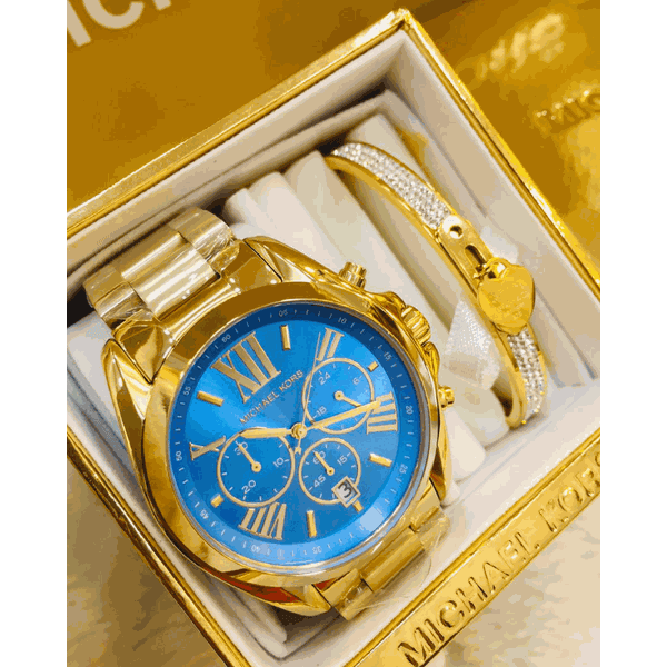 Relogio Michael Kors Kit 2 Cod.mkki2-001