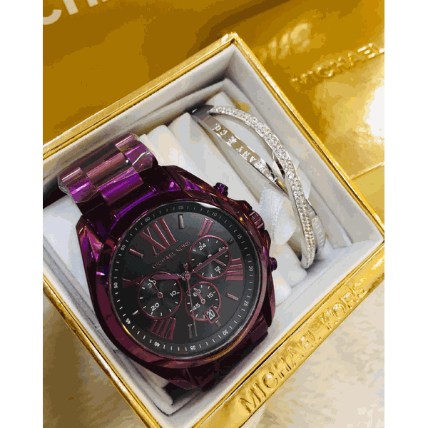 Relogio Michael Kors Kit 2 Cod.mkki2-008