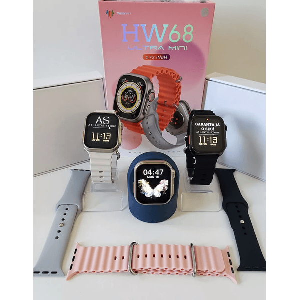 Smartwatch Hw68 Ultra Mini