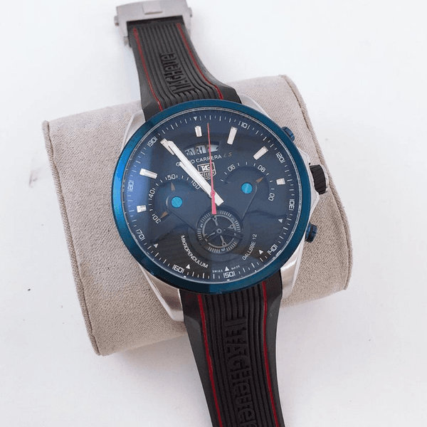 Relogio Tag Heuer Carrera Borracha Cod.thca-001