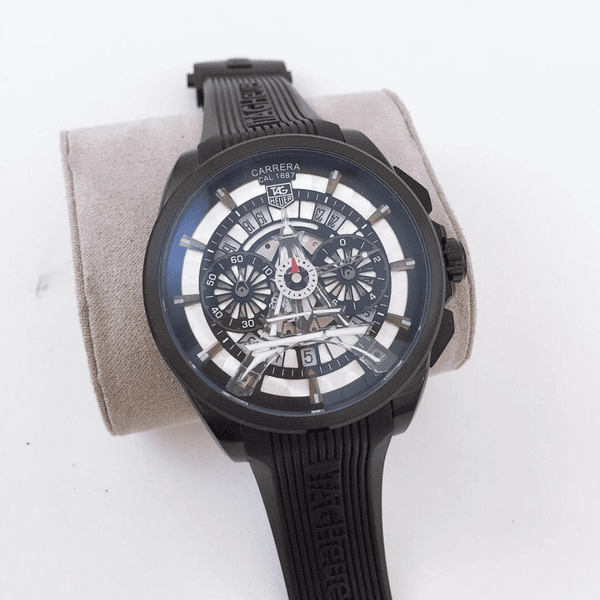 Relogio Tag Heurer Paris Borracha Cod.thpabo-001
