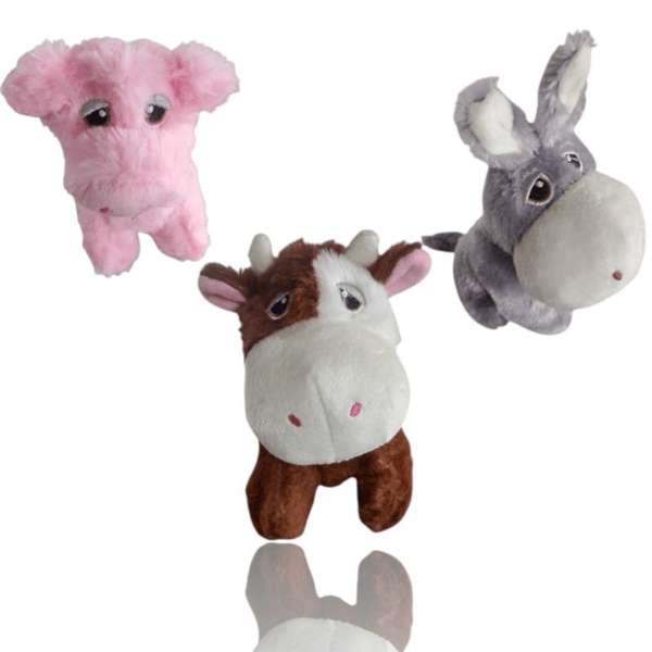 Pelúcia para Cães e Gatos Fazenda Fofa 18cm – Sort... - Brincalhão Pet