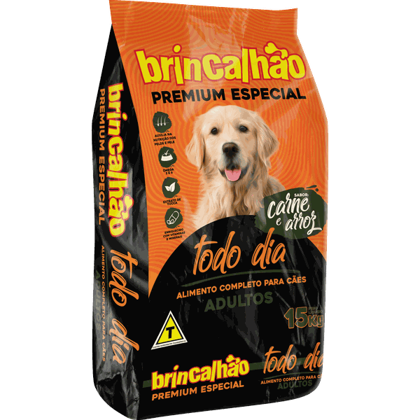 Ração Para Cachorro Adulto Brincalhão Todo Dia - Brincalhão Pet