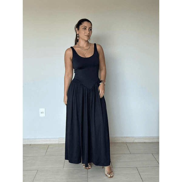 Vestido Aurora Preto