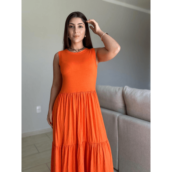 Vestido Ana Laranja