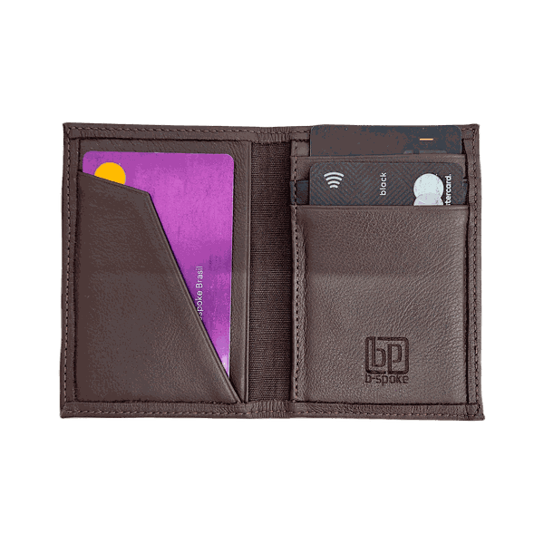 Carteira Slim - BP47L - TABACO - Couro Legítimo