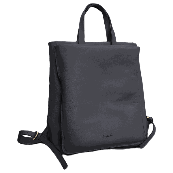Mochila Isabella - Preta - Couro Legítimo