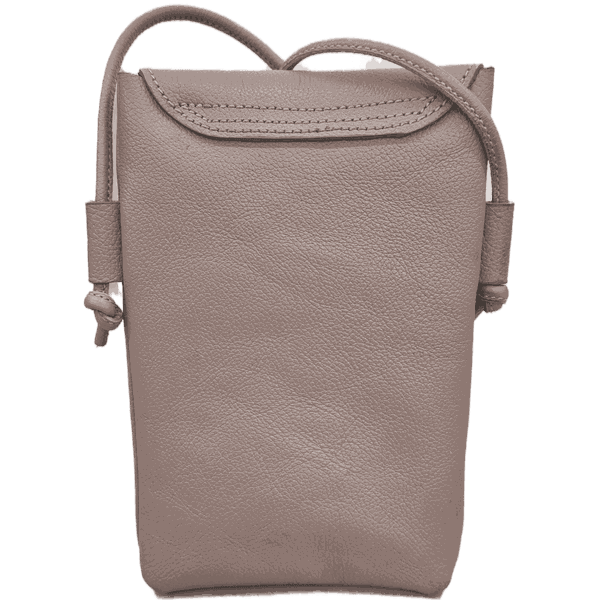 Bolsa Feminina PokeBag - Couro Legítimo - Rosê