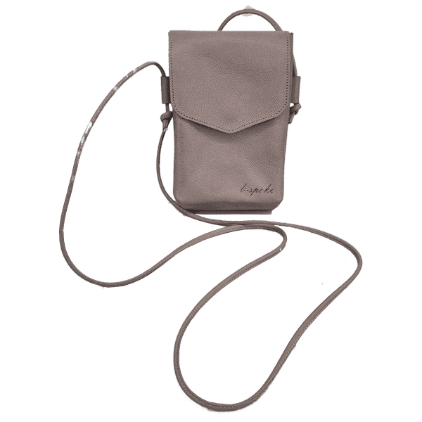 Bolsa Feminina PokeBag - Couro Legítimo - Rosê