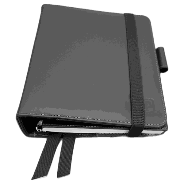 Agenda WorkSpace Luxo - PRETO - Couro Legítimo