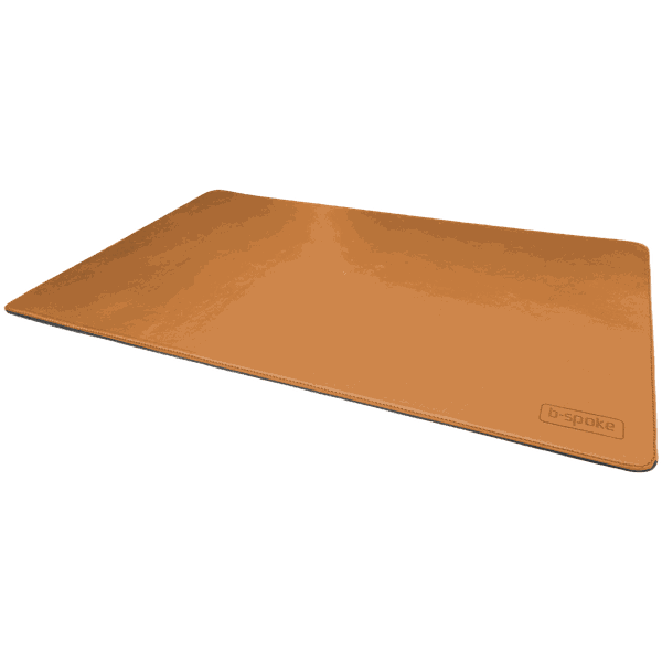 DeskPad FlexWork 40x70 - CARAMELO - Couro Legítimo