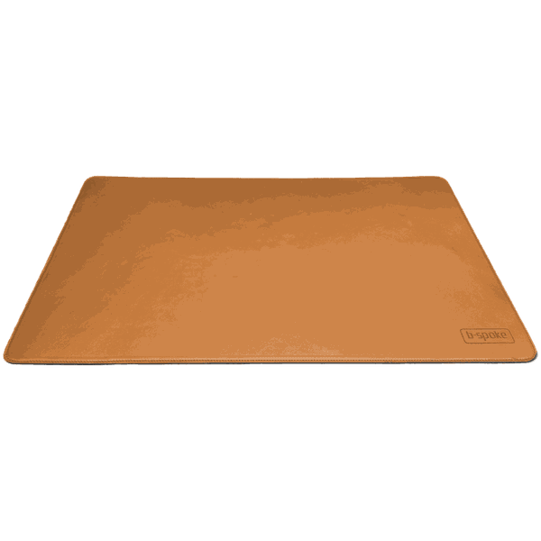 DeskPad FlexWork 40x70 - CARAMELO - Couro Legítimo