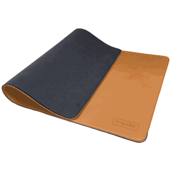 DeskPad FlexWork 40x70 - CARAMELO - Couro Legítimo