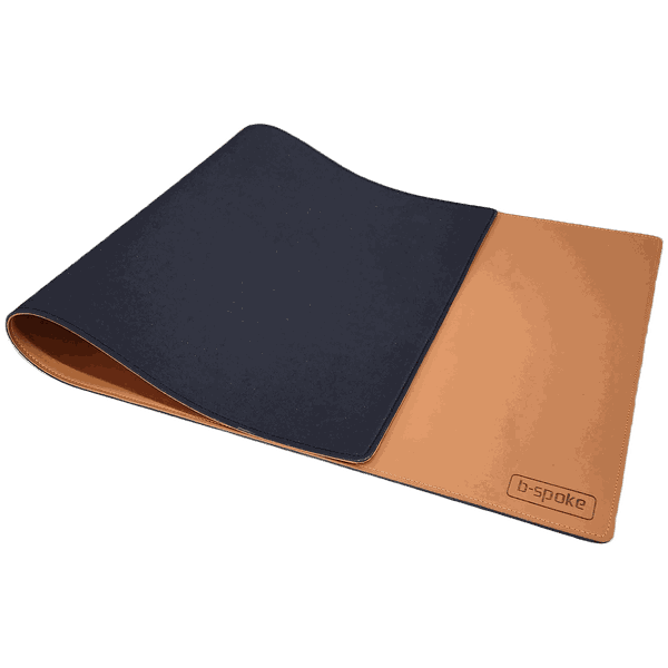 DeskPad FlexWork 40x90 - CARAMELO - Couro Legítimo