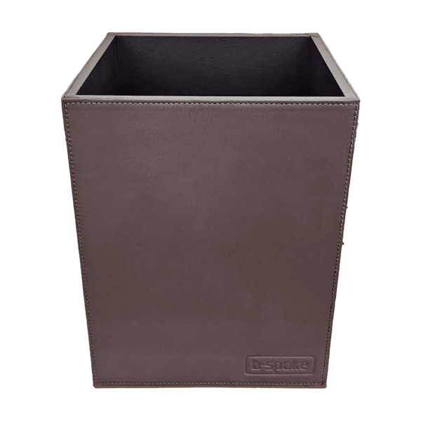 Lixeira de Mesa WorkSpace - TABACO - Couro Legítimo