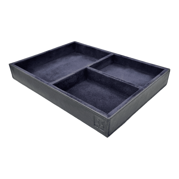 Porta Objetos WorkSapce - PRETO - Couro Legítimo