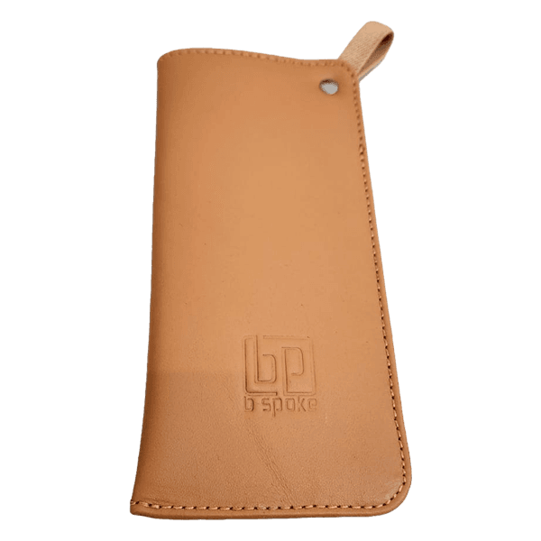 Estojo Porta Óculos Flex - Caramelo - COURO LEGÍTIMO