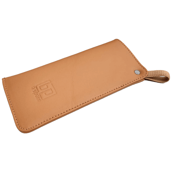 Estojo Porta Óculos Flex - Caramelo - COURO LEGÍTIMO