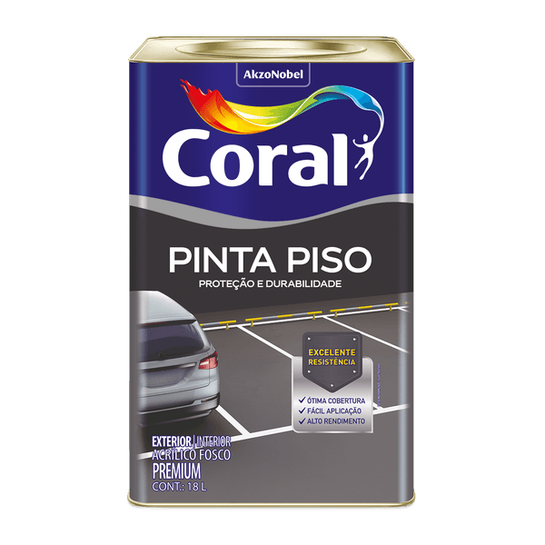 Tinta Pinta Piso Fosco 18L Coral