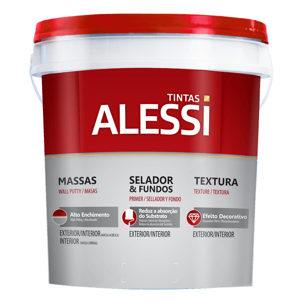 Massa Acrílica Premium 6kg Alessi