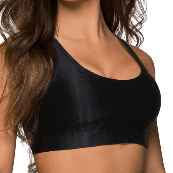 Top Selene 3D Nadador com Bojo Removível Preto