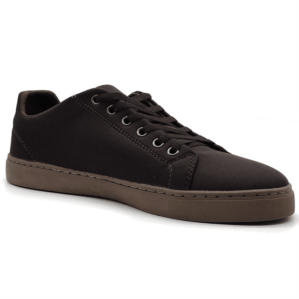 Tenis preto sola marrom online