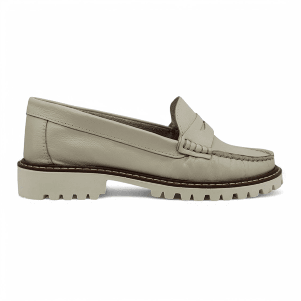 Mocassim Lua Branco