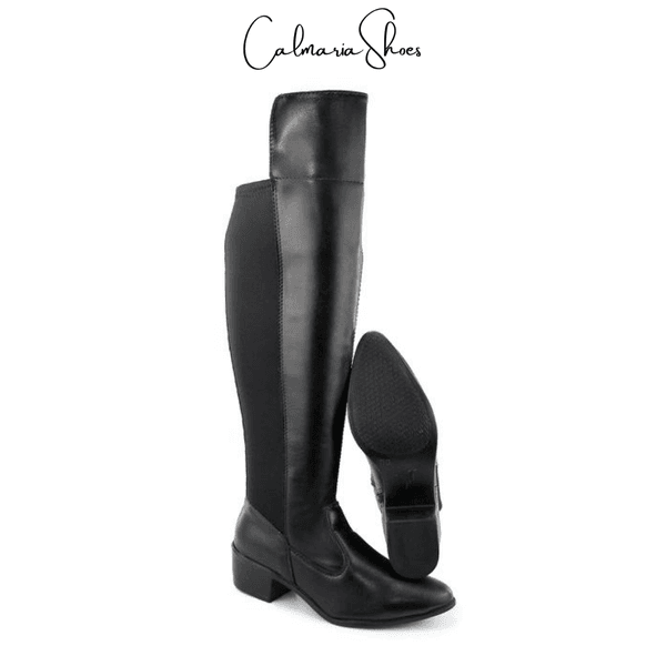 Bota neoprene cano longo sales