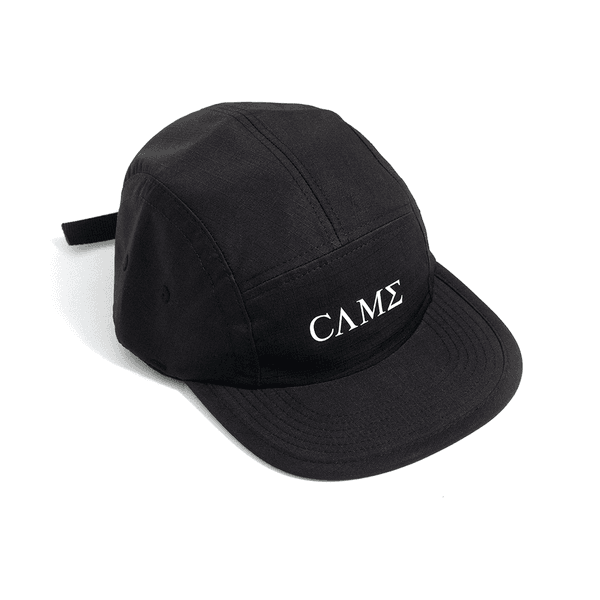 Boné Five Panel logo black