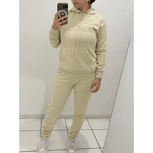 Conjunto Moletom FEMININO - Bege