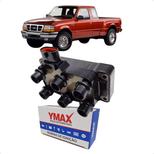  Bobina Ignição Ranger 4.0 V6 12V 1998 1999 2000 Ymax 1202