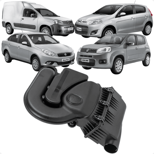 Caixa Filtro Ar Completa Original Fiorino Grand Siena Palio Mobi Punto Uno 1.0 1.4 8v Evo 100197684