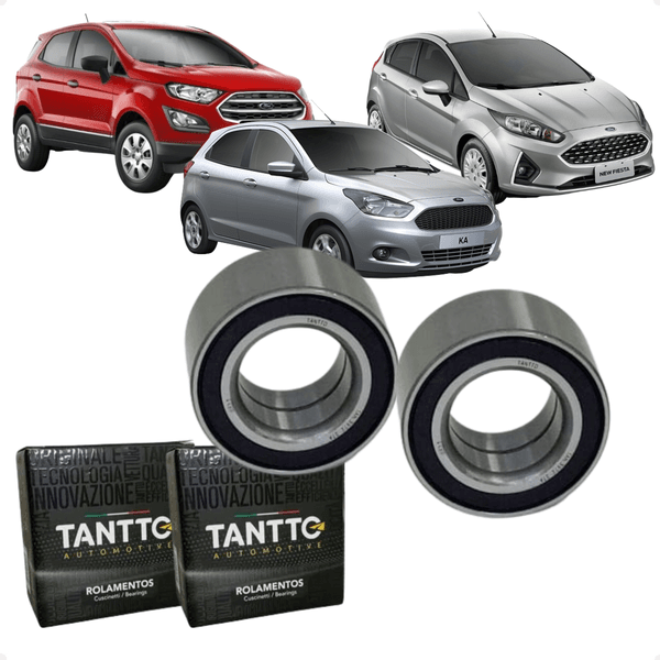Par Rolamento Roda Dianteiro Com ABS Ecosport New Fiesta Ka+ Tantto