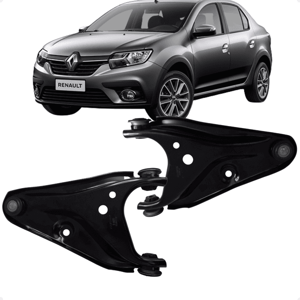 Par Bandeja Dianteira Com Pivô Logan Sandero 1.0 1.6 Após 2014 Nakata NBJ6011DP NBJ6011EP