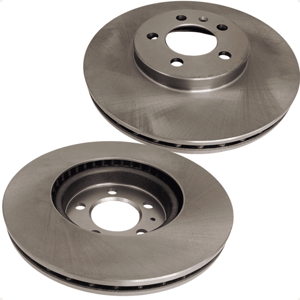 Par Disco Freio Dianteiro Ventilado Polo Virtus T-Cross Nivus Tera 1.0 1.4 TSi Hipper Freios HF81C