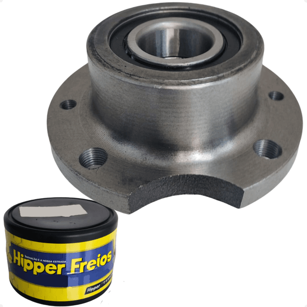 Cubo Roda Traseiro Com Rolamento Uno 1984 a 2009 Hipper Freios HFCT31