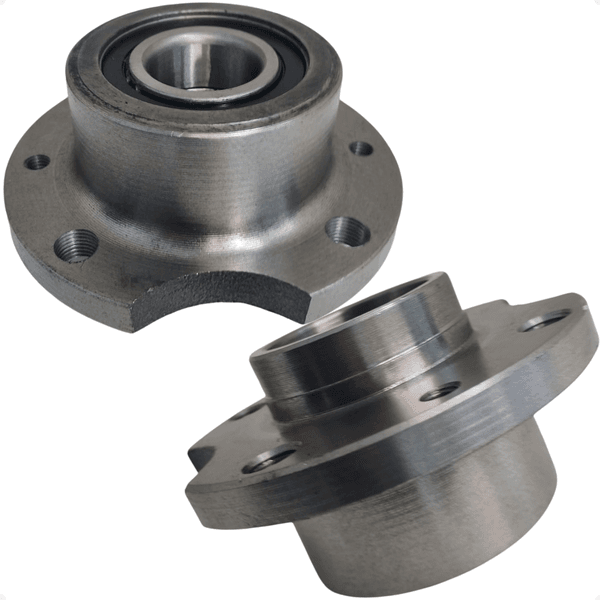 Par Cubo Roda Traseiro Com Rolamento Uno 1984 a 2009 Hipper Freios