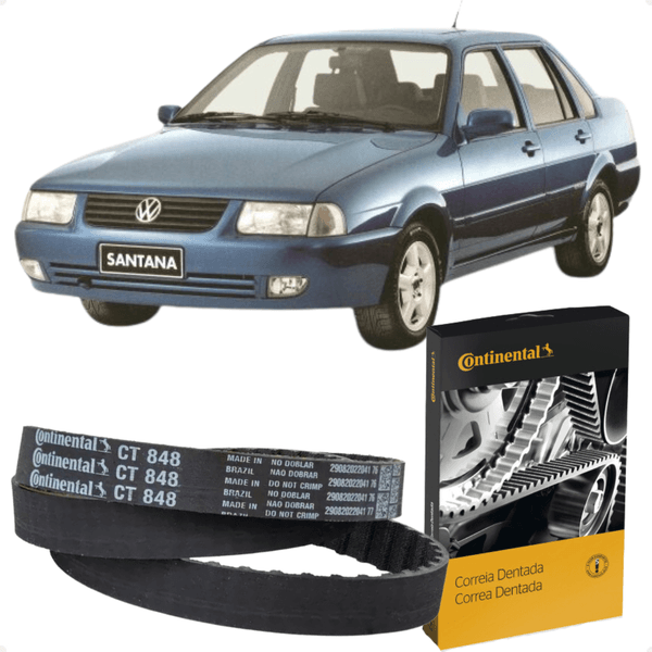 Correia Dentada Gol Parati Santana Saveiro G2 G3 G4 Ap 1.6 1.8 2.0 8V Após 1996 Contitech CT848