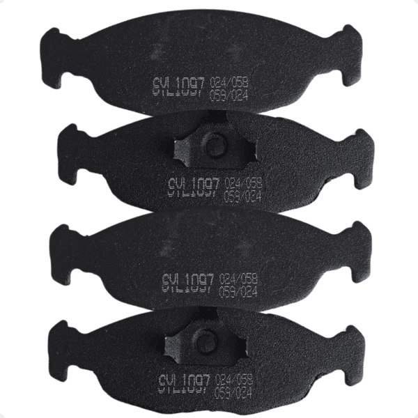 Kit Discos Sólidos e Pastilhas Freio Dianteiro Celta 1.0 8v 2000 a 2008