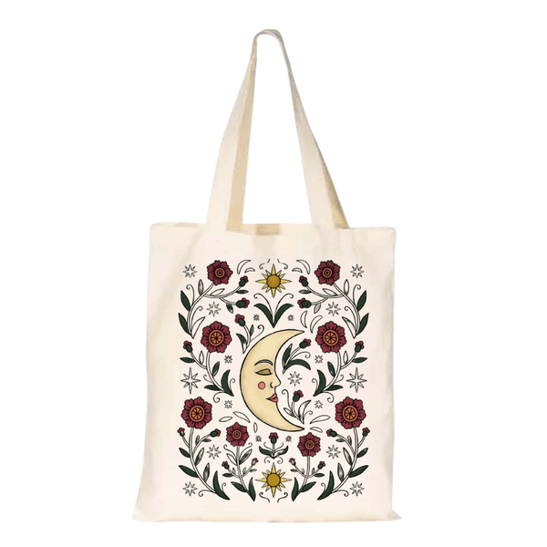 Ecobag Lua e Flores