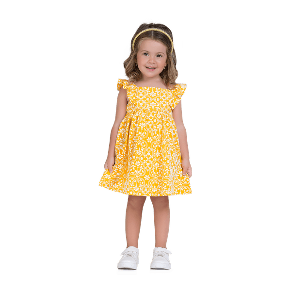 VESTIDO INFANTIL MILON RAIO DE SOL 14948